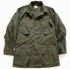 画像1: デッドストック★60s 米軍 U.S.ARMY ジャングルファティーグジャケット 3rd ノンリップ S-R (1)
