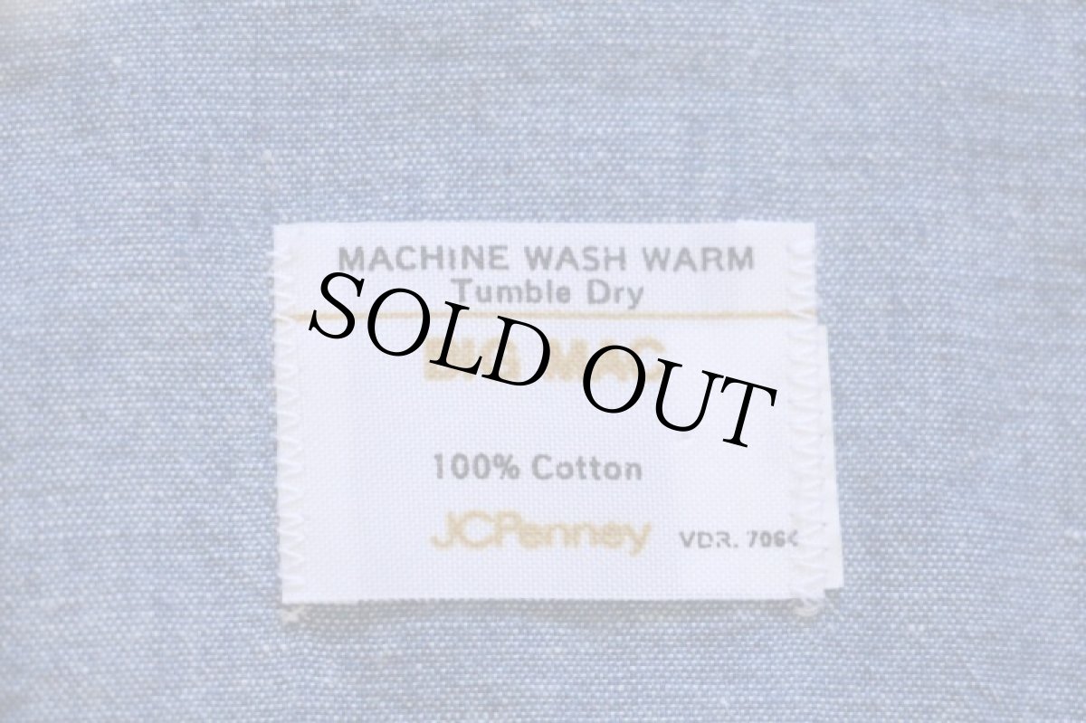 画像3: 70s JCPenney BIGMACビッグマック コットン シャンブレーシャツ (3)