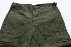 画像2: 60s 米軍 U.S.ARMY ジャングルファティーグパンツ 3rd ノンリップ R-S (2)