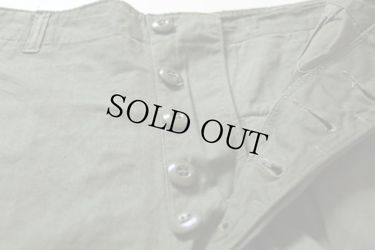 画像3: 60s 米軍 U.S.ARMY ジャングルファティーグパンツ 3rd ノンリップ R-S (3)