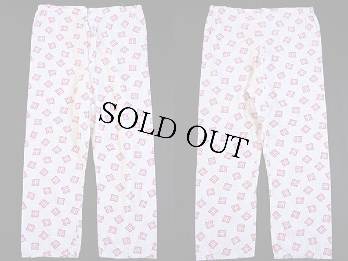 画像4: 50s Aristocrat 総柄 コットン パジャマ シャツ&パンツ セット A (4)