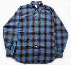 画像1: 70s USA製 ARROW チェック ボタンダウン コットンシャツ 15 (1)
