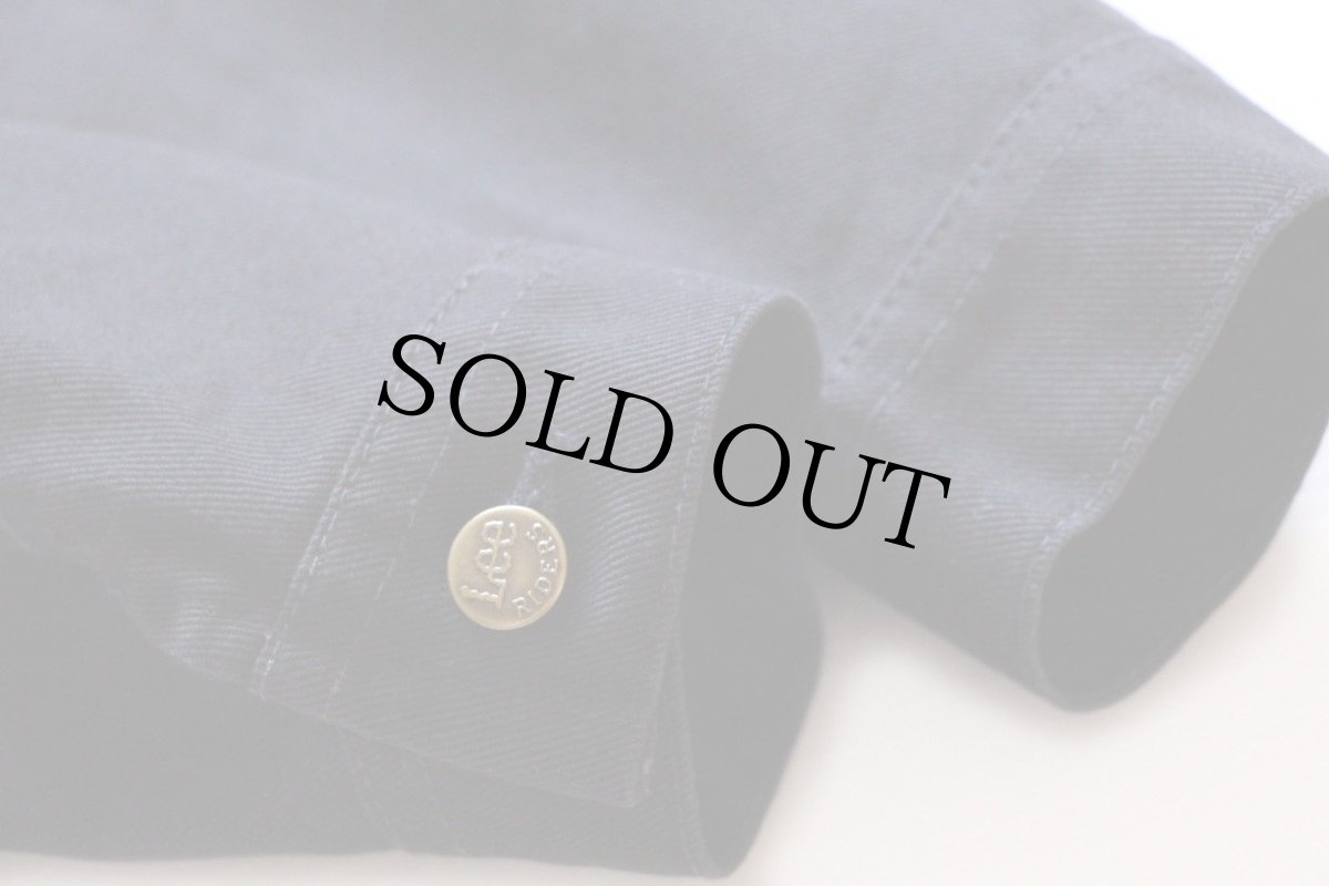 画像6: 80s USA製 Leeリー 564 コットンツイルジャケット 黒 20 (6)