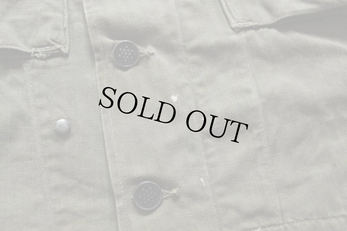 画像5: 40s 米軍 U.S.ARMY M-43 HBT ヘリンボーンツイル ジャケット (5)