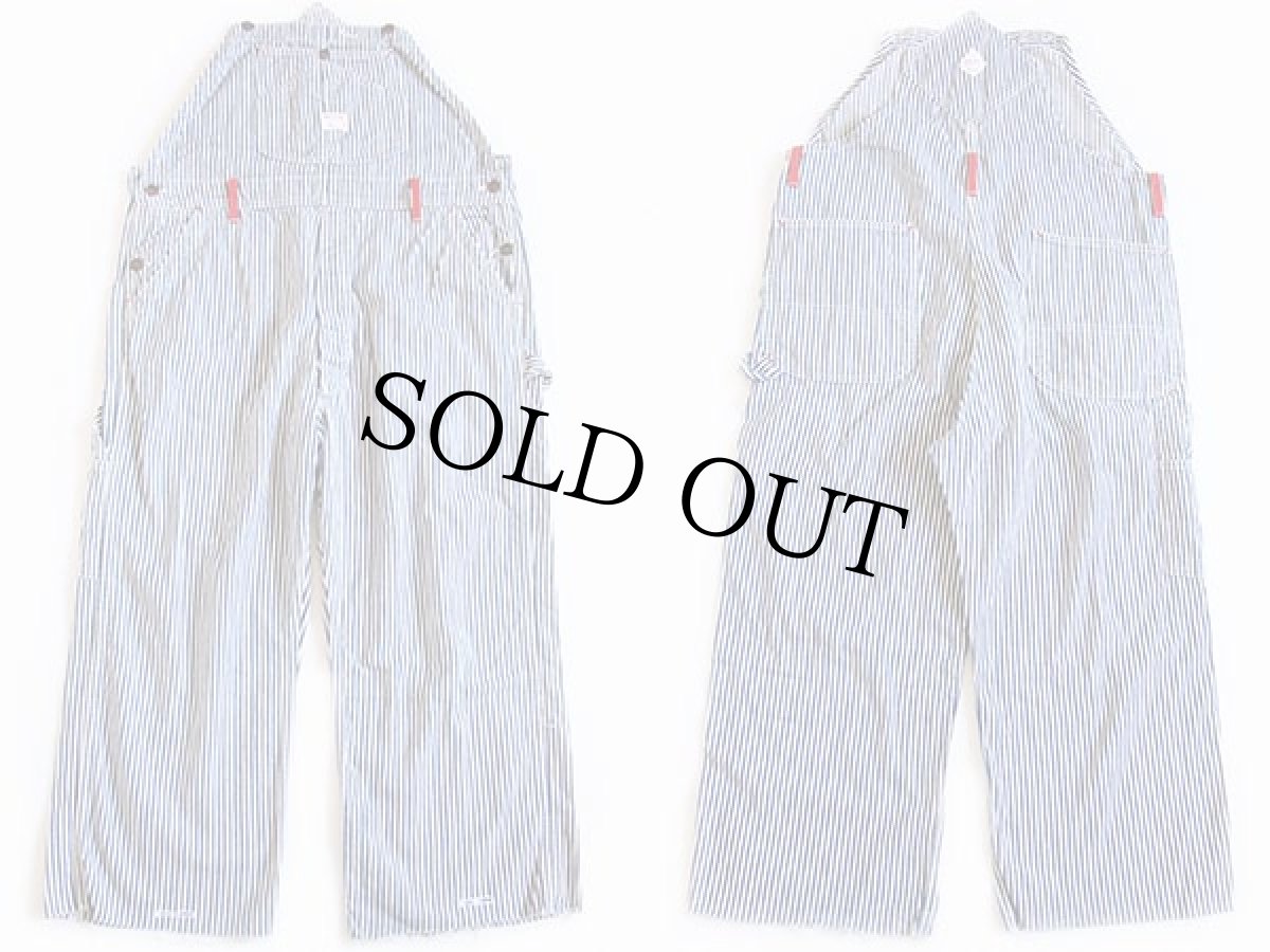 画像3: 60s Penneys BIGMACビッグマック リメイク ヒッコリー ストライプ ペインターパンツ (3)