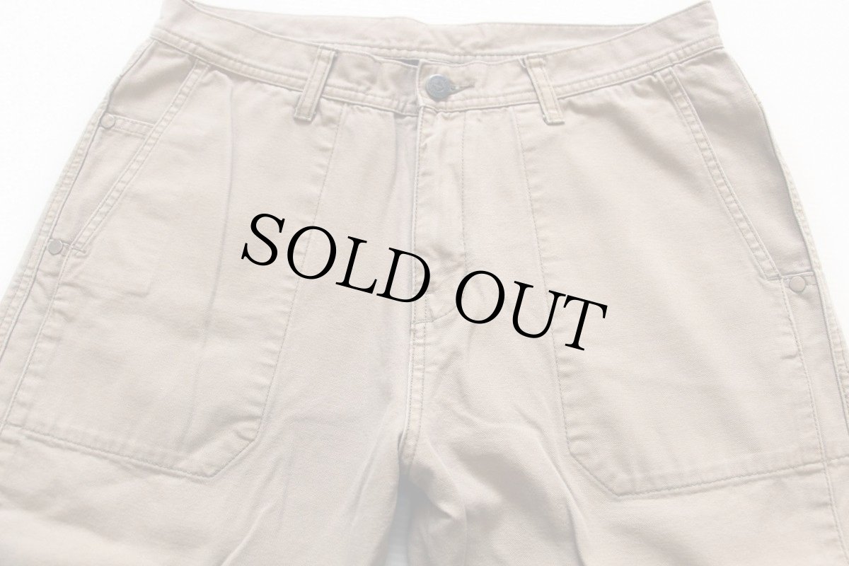 画像2: patagoniaパタゴニア ダブルニー オーガニックコットン パンツ ベージュ w32 (2)