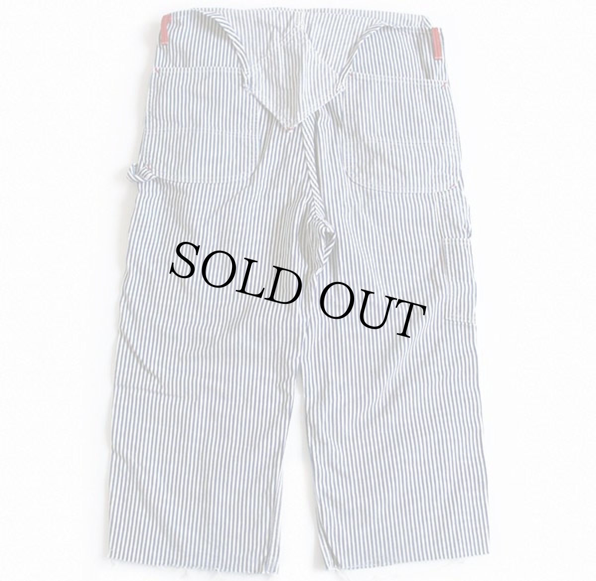 画像2: 60s Penneys BIGMACビッグマック リメイク ヒッコリー ストライプ ペインターパンツ (2)