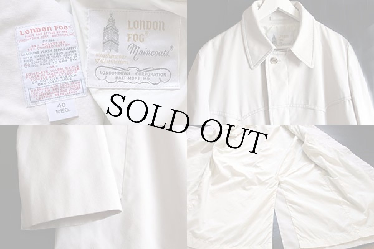 画像3: 70s LONDON FOG ハーフコート ベージュ 40 (3)