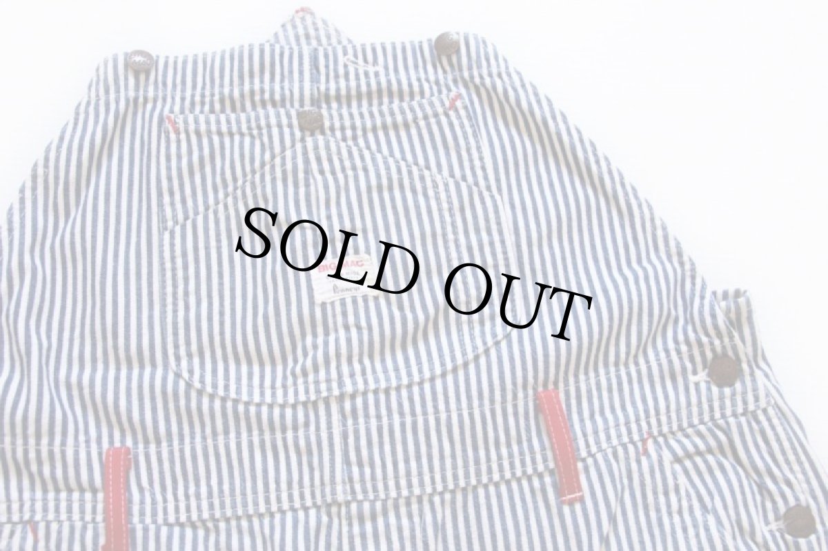 画像4: 60s Penneys BIGMACビッグマック リメイク ヒッコリー ストライプ ペインターパンツ (4)