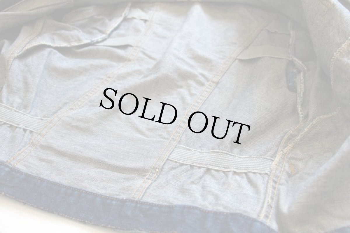 画像7: 60s USA製 BLUE BELL Wranglerラングラー 24MJZ デニムジャケット 36 (7)