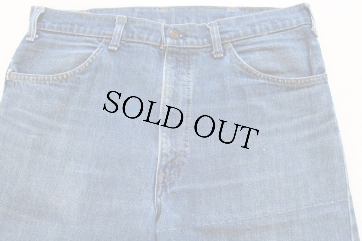 画像2: 80s USA製 Levi'sリーバイス 646 デニムパンツ w36 L31★ベルボトム (2)