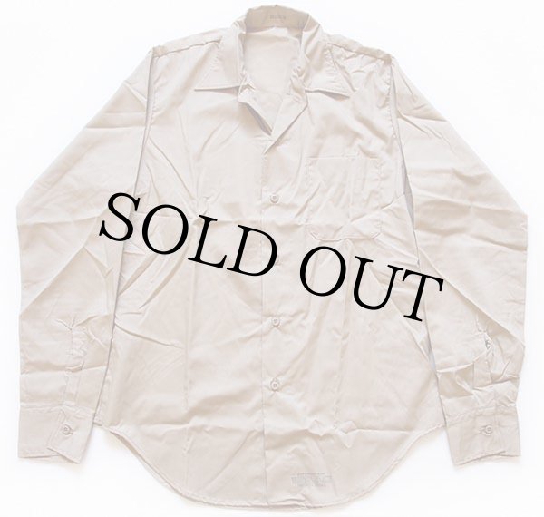 デッドストック☆80s プリズナーシャツ カーキ M - Sixpacjoe