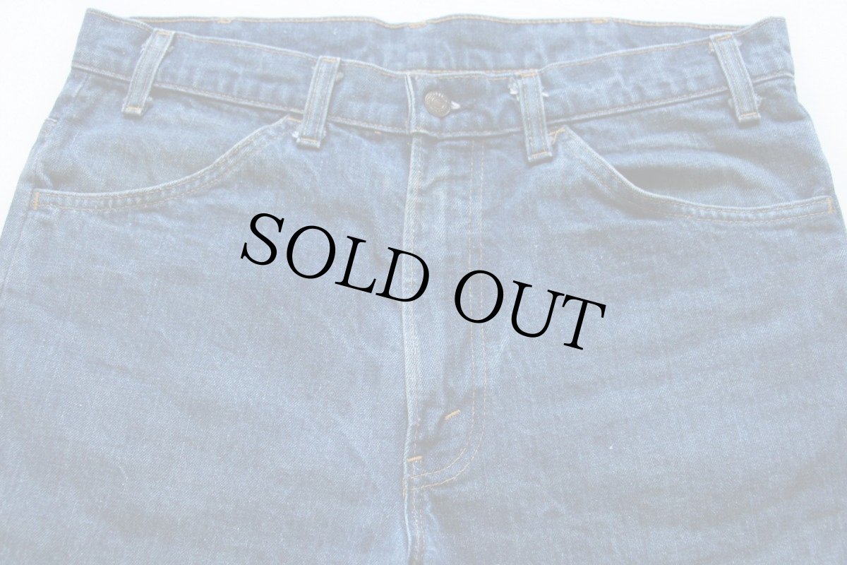 画像2: 70s USA製 Levi'sリーバイス 646 デニムパンツ w36 L32★ベルボトム (2)