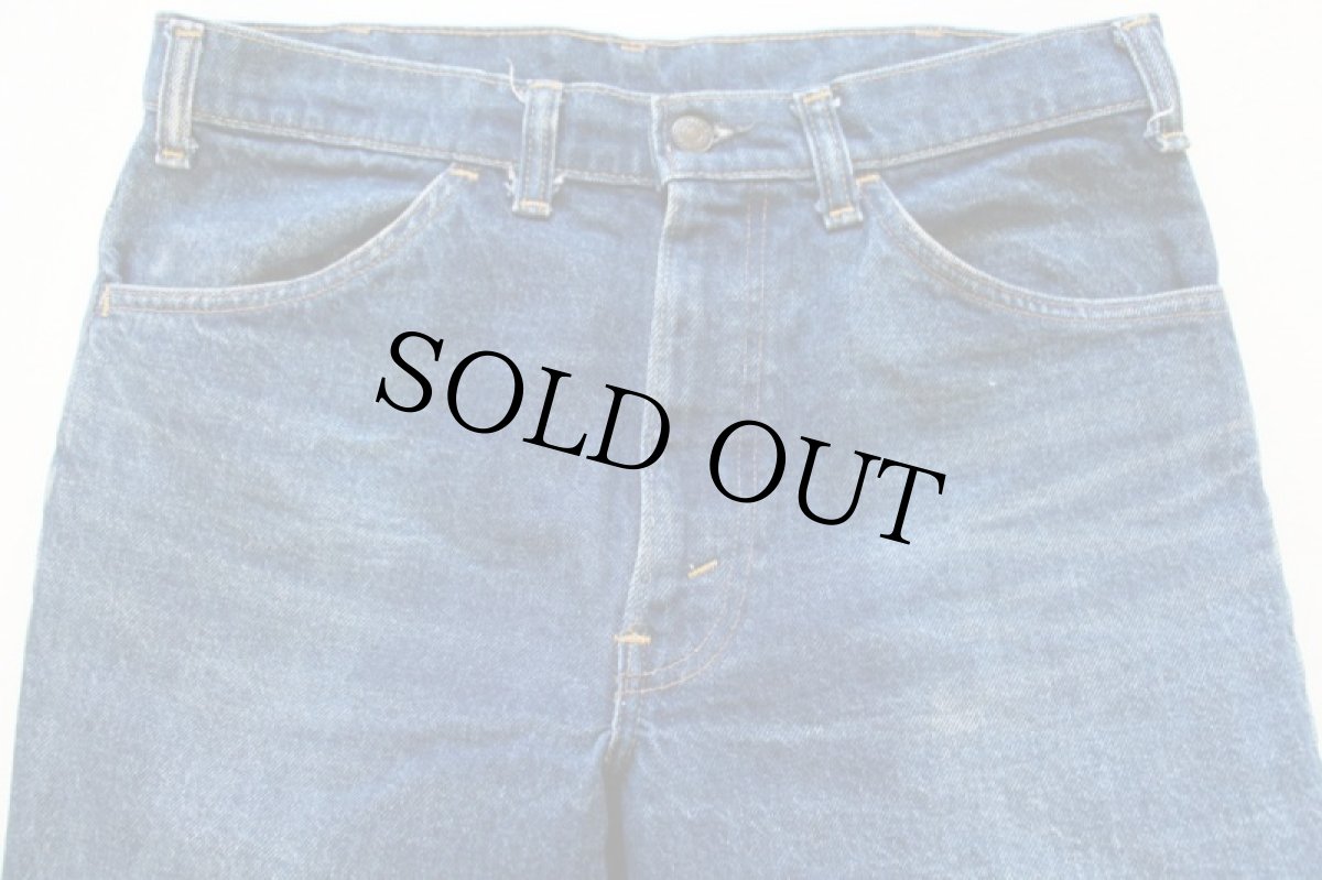 画像2: 70s USA製 Levi'sリーバイス 646 デニムパンツ w33 L32★ベルボトム (2)