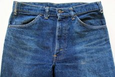 画像2: 70s USA製 Levi'sリーバイス 646 デニムパンツ w33 L32★ベルボトム (2)