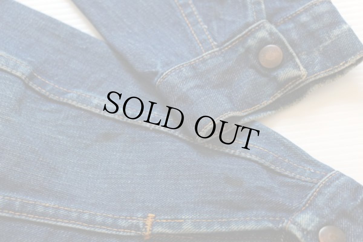 画像9: 60s USA製 BLUE BELL Wranglerラングラー 24MJZ デニムジャケット 36 (9)