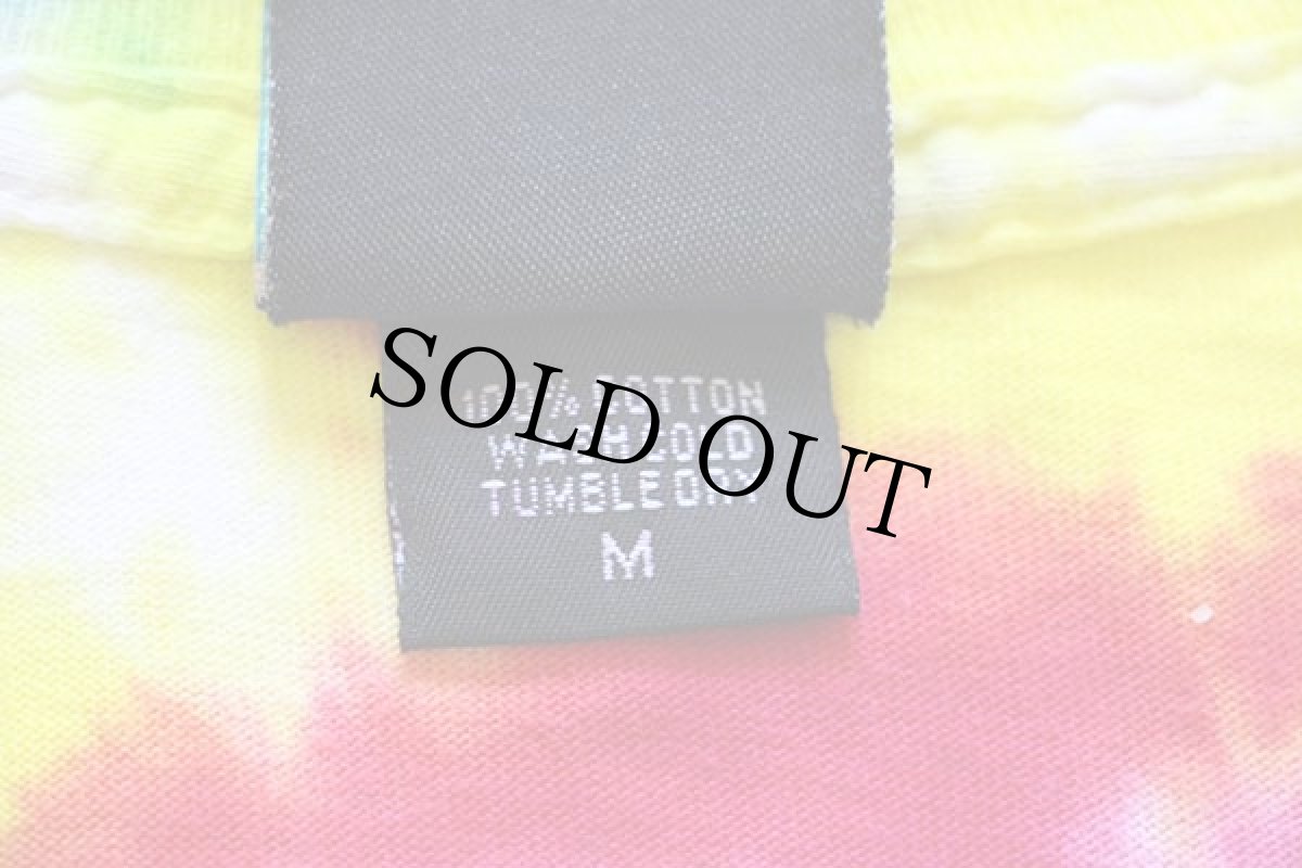 画像5: 90s USA製 alfアルフ タイダイ染め コットンTシャツ M (5)