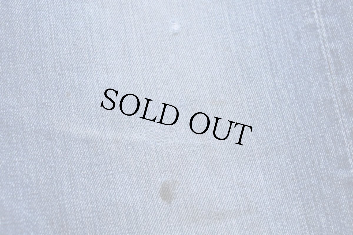 画像9: 60s USA製 LEVI'Sリーバイス 501 BIGE デニムパンツ w33 (9)