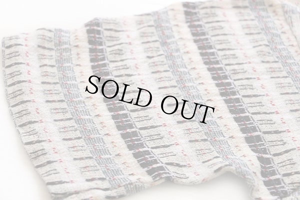 画像4: 70s Rite Smart 総柄 ポケット付き ジャガードTシャツ (4)