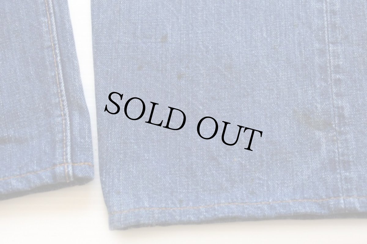 画像8: 60s USA製 LEVI'Sリーバイス 501 BIGE デニムパンツ w33 (8)