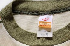 画像3: 70s USA製 Jantzen ジャガード Tシャツ M (3)