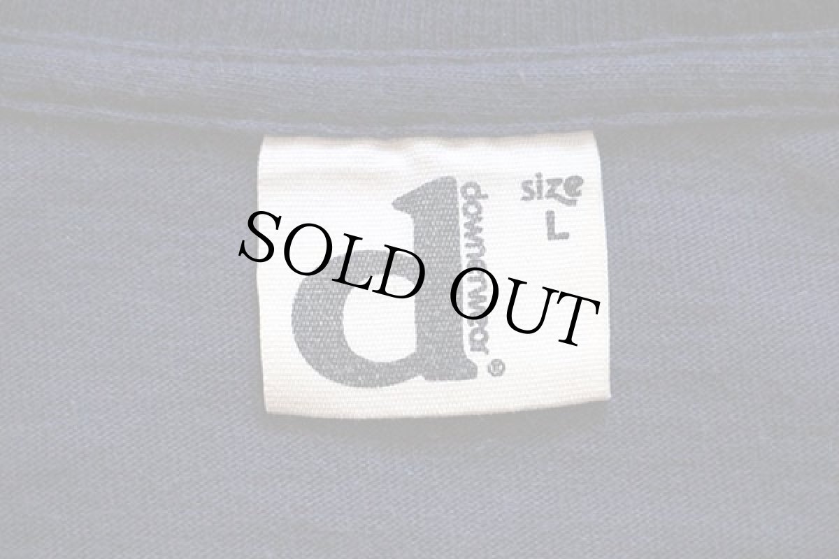 画像3: 80s USA製 VO TECH コットン ポケット付き 長袖Tシャツ 紺 L (3)