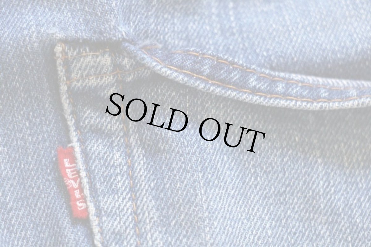 画像5: 60s USA製 LEVI'Sリーバイス 501 BIGE デニムパンツ w33 (5)