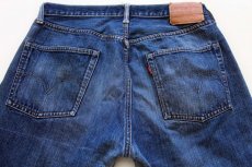 画像3: 60s USA製 LEVI'Sリーバイス 501 BIGE デニムパンツ w33 (3)