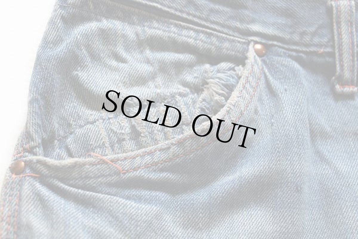 画像7: 70s JCPenney BIGMACビッグマック デニム ペインターパンツ ボロ W37 (7)