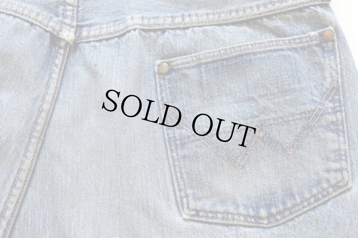 画像6: 60s USA製 BLUE BELL Wranglerラングラー 10MW 耳付き デニムパンツ (6)