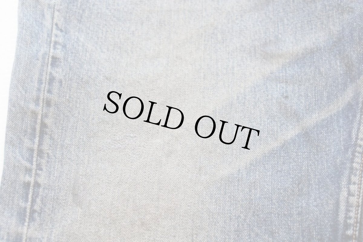 画像9: 60s USA製 BLUE BELL Wranglerラングラー 10MW 耳付き デニムパンツ (9)