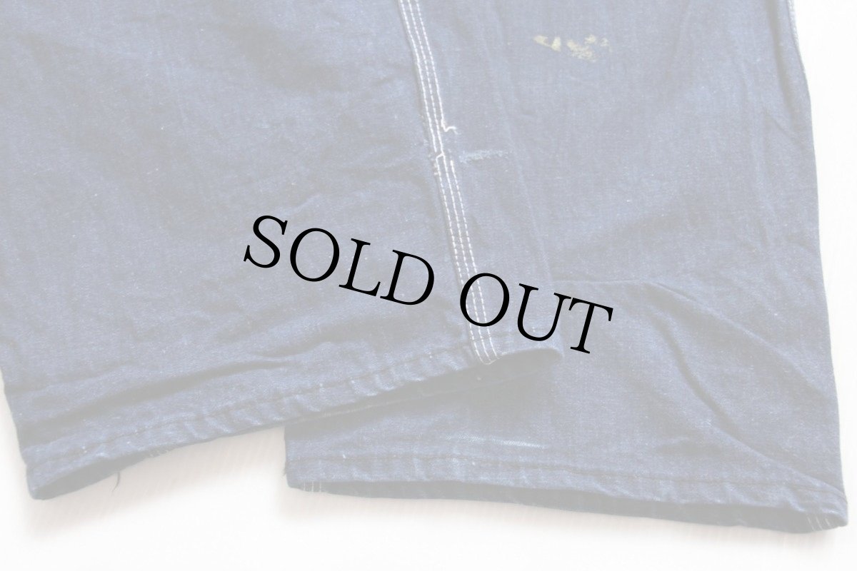 画像9: 60s USA製 Leeリー JELT DENIMジェルトデニム オーバーオール ペンキ飛び (9)