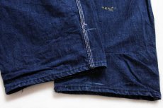 画像9: 60s USA製 Leeリー JELT DENIMジェルトデニム オーバーオール ペンキ飛び (9)