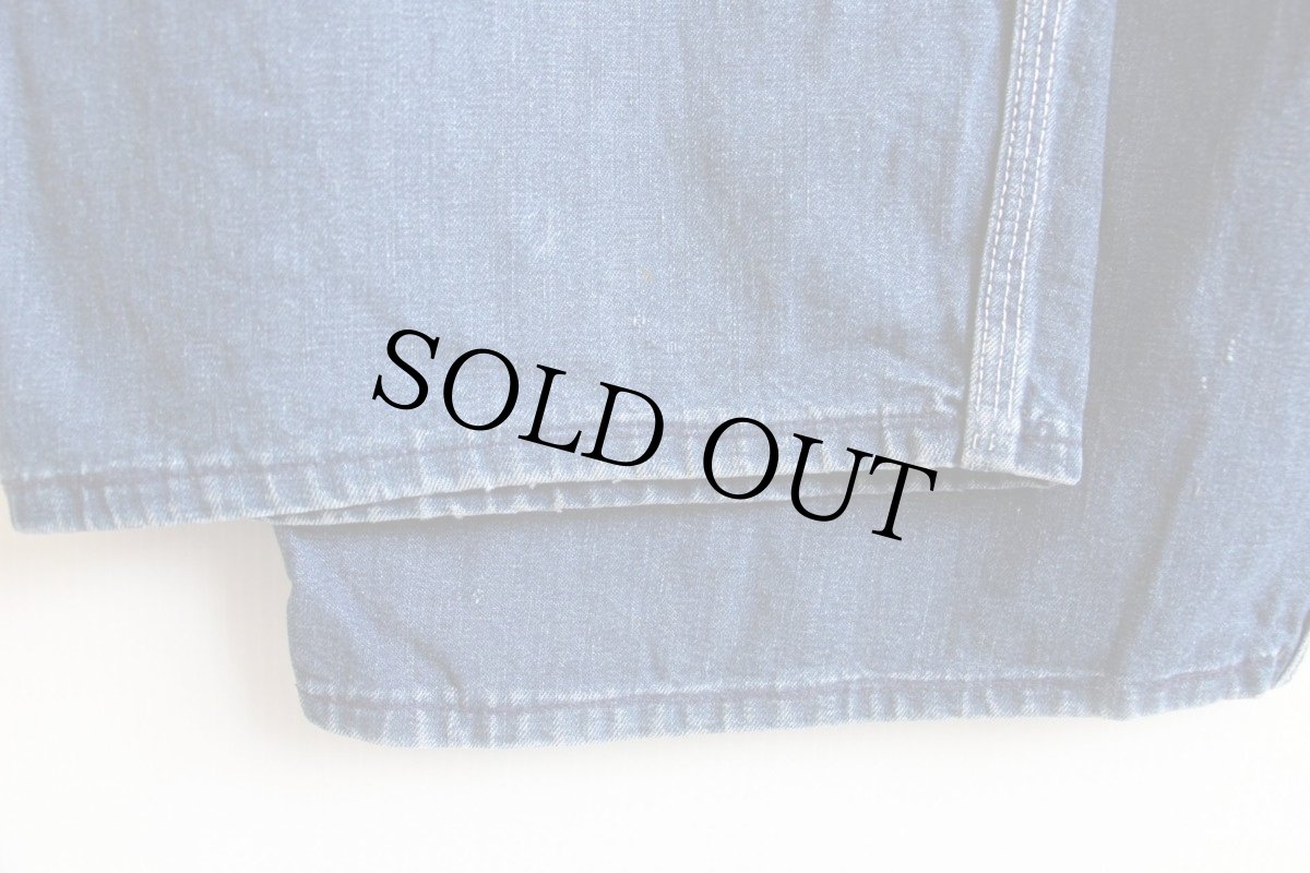 画像8: 60s USA製 Leeリー JELT DENIMジェルトデニム オーバーオール (8)