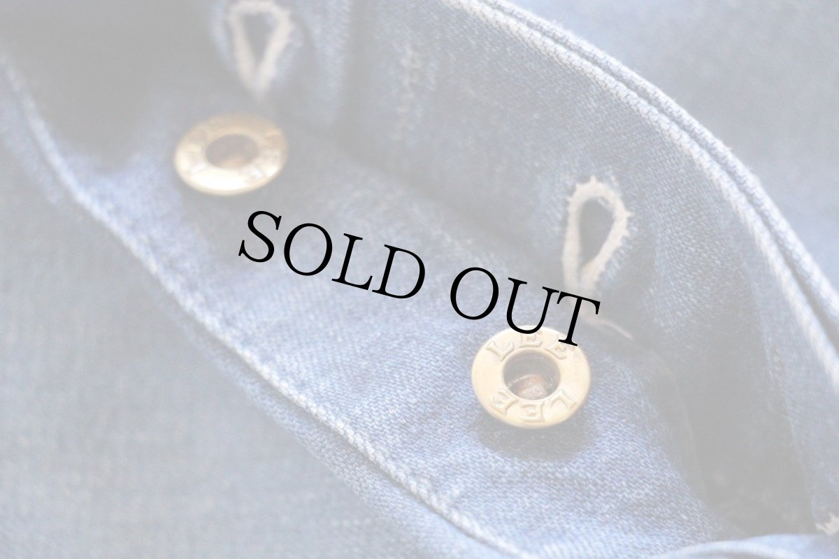 画像5: 60s USA製 Leeリー JELT DENIMジェルトデニム オーバーオール (5)