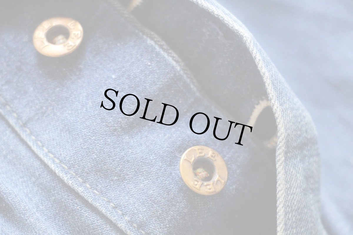 画像5: 60s USA製 Leeリー JELT DENIMジェルトデニム オーバーオール (5)