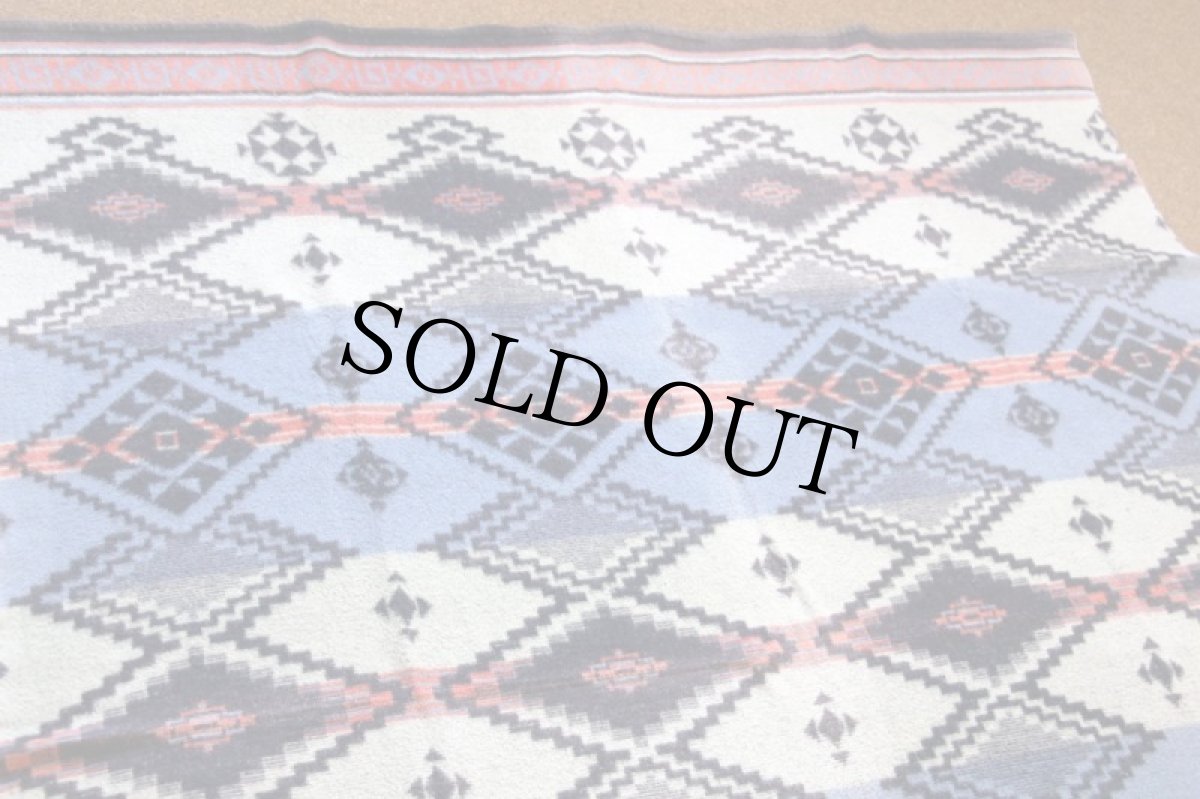 画像3: 30s ネイティブ柄 キャンプ ブランケット (3)