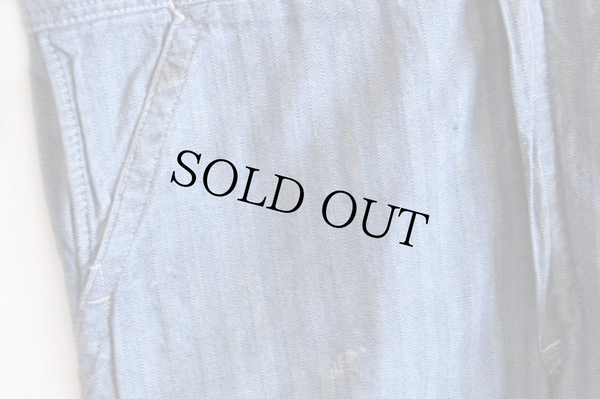 画像6: 60s Wranglerラングラー HBT ヘリンボーンツイル オールインワン 44S★つなぎ (6)