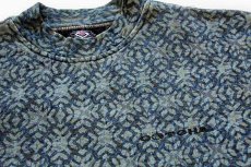 画像2: 90s GOTCHAガッチャ 総柄 モックネック スウェット S (2)