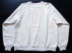 画像2: 90s USA製 Hanes Appleアップル スウェット 杢グレー XL (2)