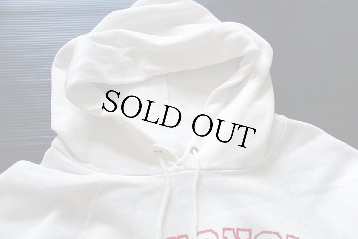 画像4: 90s USA製 WISCONSIN バッキー スウェットパーカー 白 L (4)