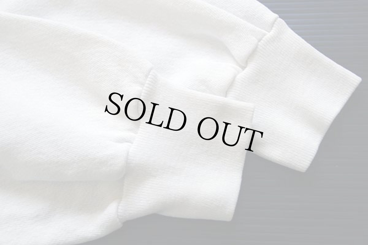 画像5: 90s USA製 WISCONSIN バッキー スウェットパーカー 白 L (5)