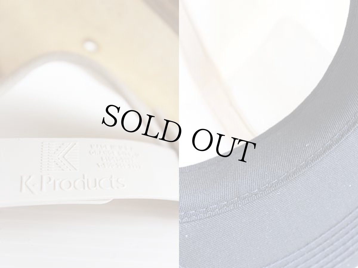 画像3: 80sデッドストック USA製 Harvest PARTNERS パッチ付き ツートン コットンキャップ 生成り×黒 (3)