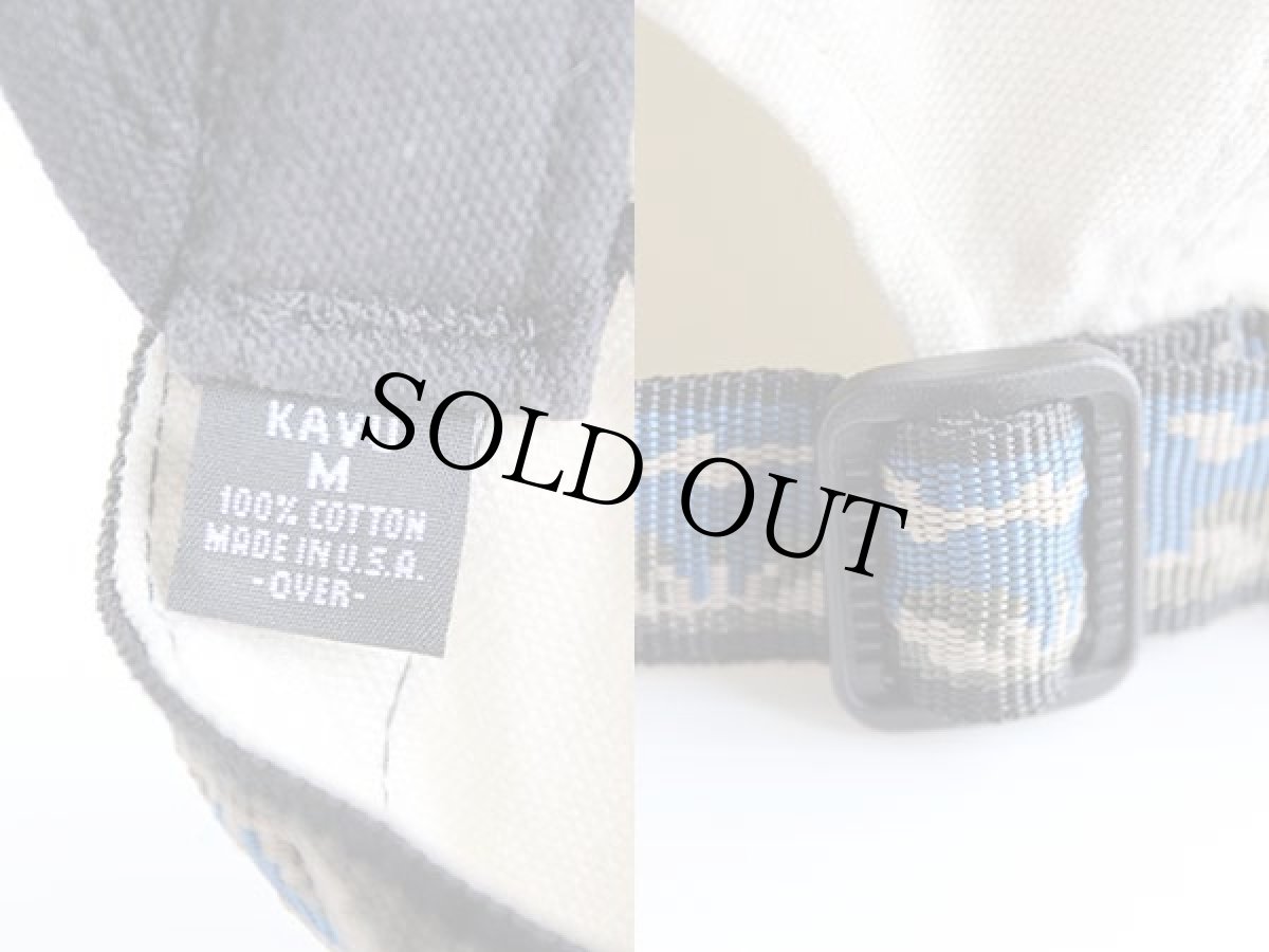 画像3: USA製 KAVUカブー キャンバス ストラップキャップ ナチュラル (3)