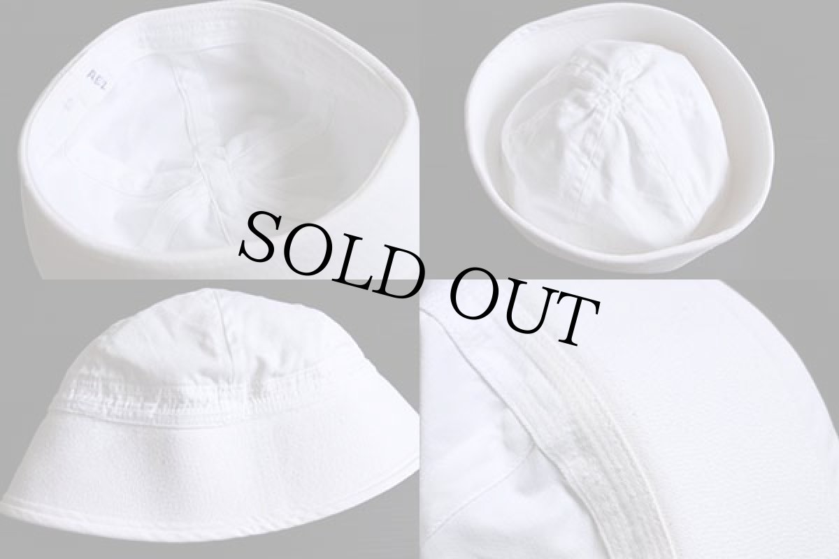 画像3: ビンテージ 米軍 U.S.NAVY セーラーハット 白 (3)