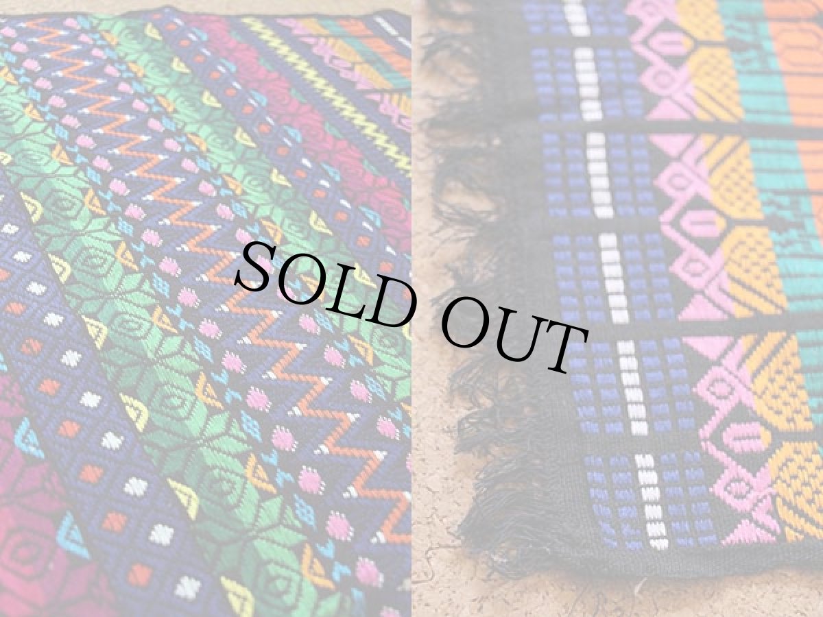 画像3: フォークロア柄 ラグ★B (3)