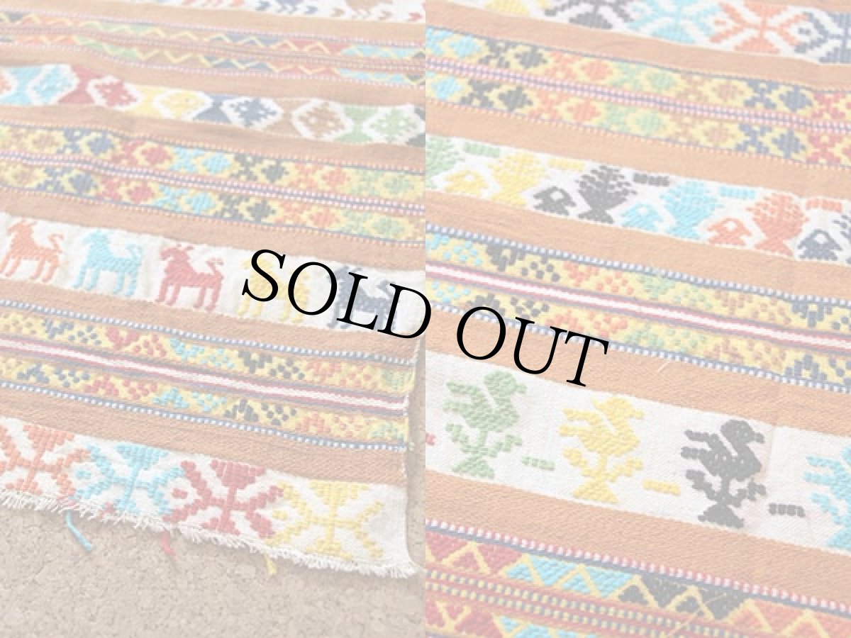 画像3: フォークロア柄 生地 (3)
