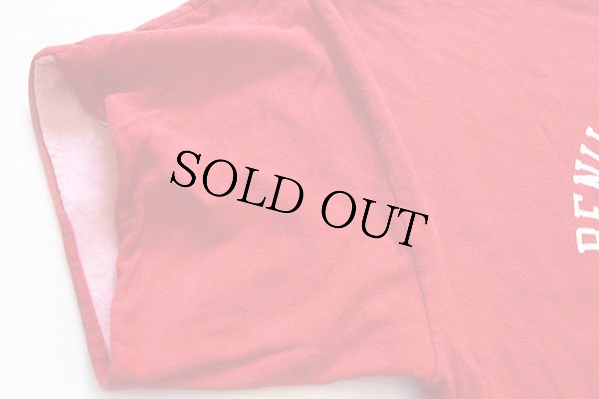 画像5: 70s USA製 Championチャンピオン BENILDE-ST.MARGARET'S コットン リバーシブルTシャツ 赤×白 XL (5)