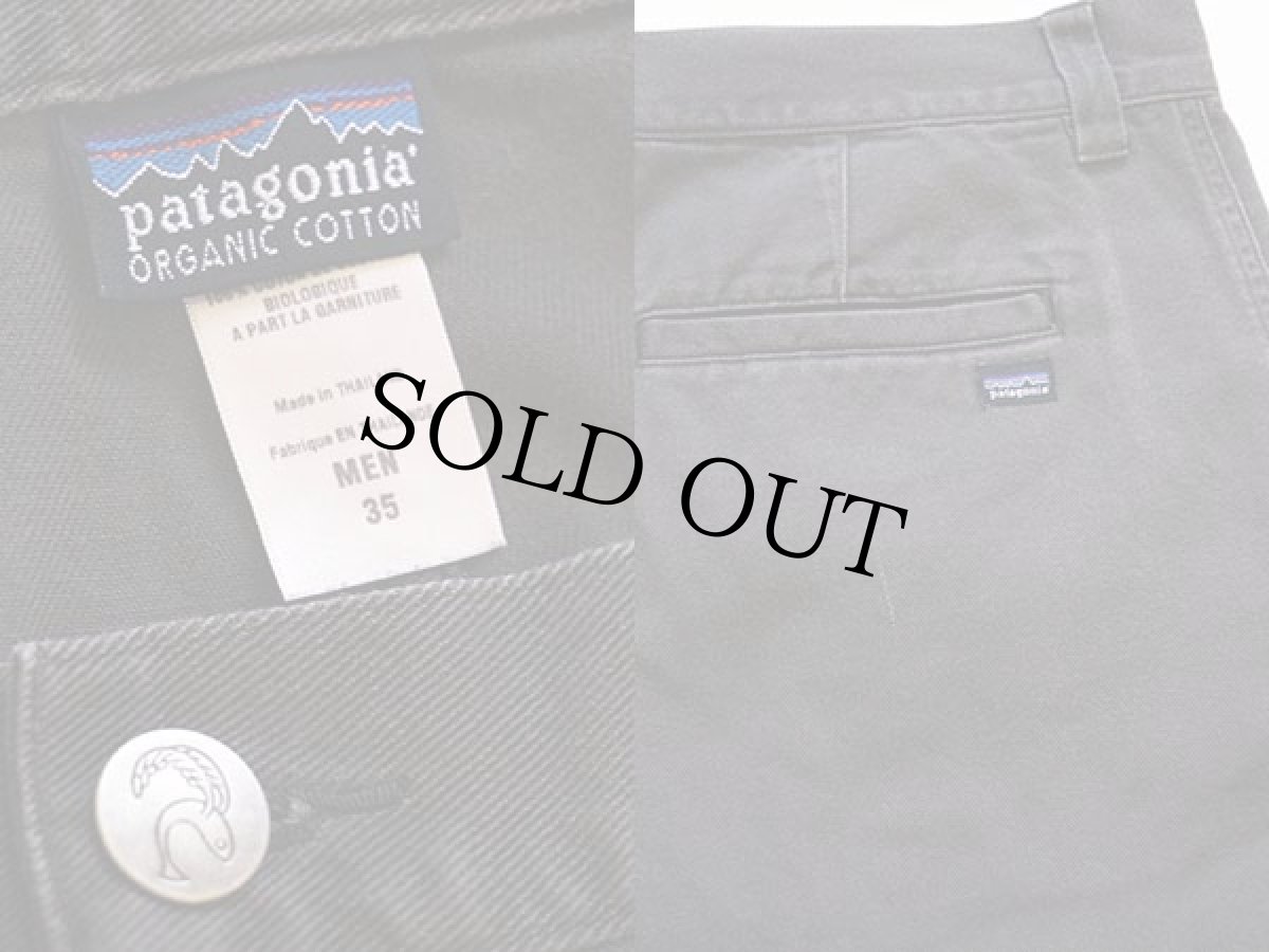画像3: patagoniaパタゴニア オーガニックコットン ショートパンツ チャコール w35★ショーツ (3)