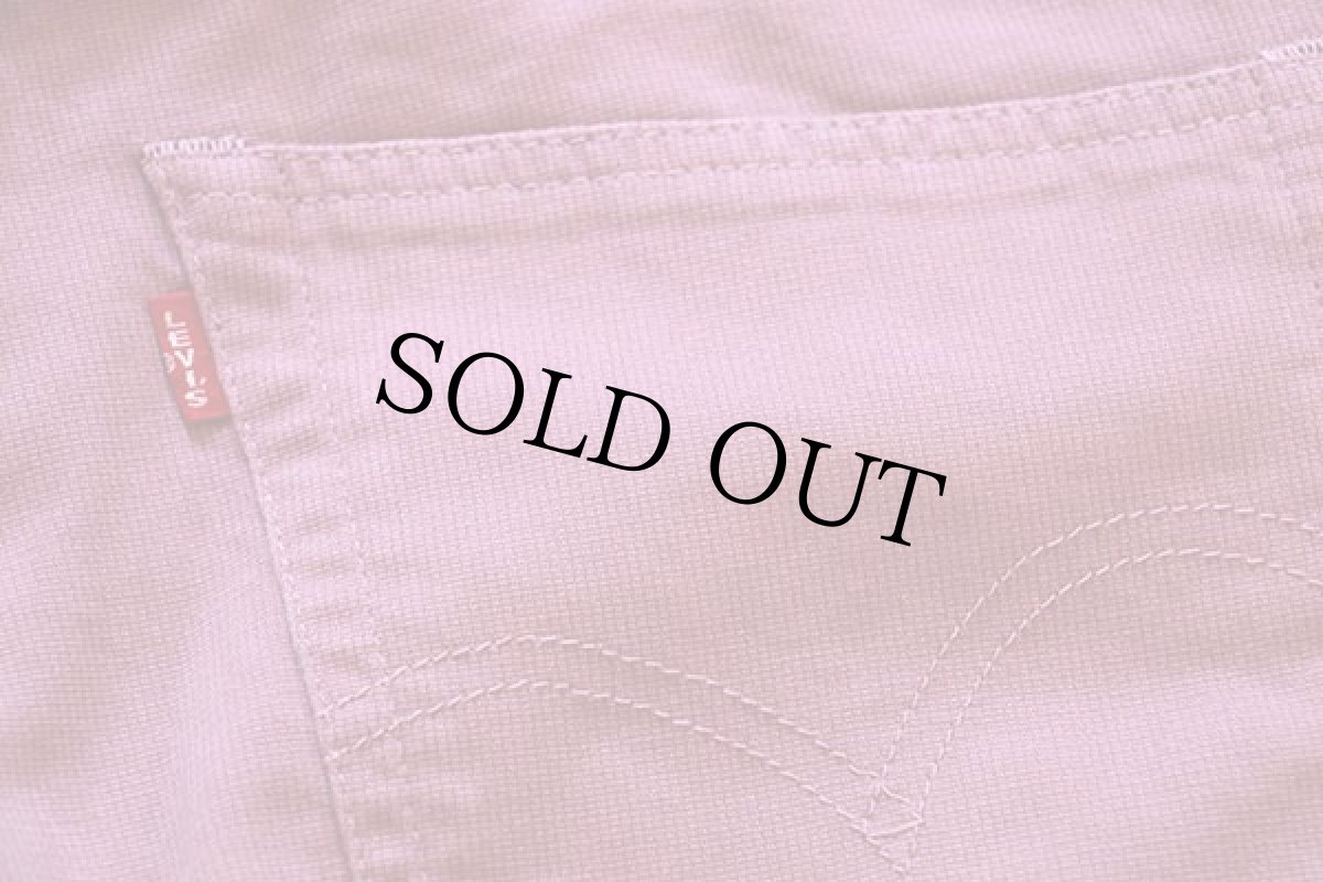 画像5: 新品★LVC LEVI'S VINTAGE CLOTHING リーバイス 519 BIGE Bedford ピケパンツ ピンク w31 L34 (5)